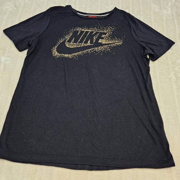 BOGO Free🦋 Nike Gold Glitter Logo T-Shirt - Picture 7 of 13